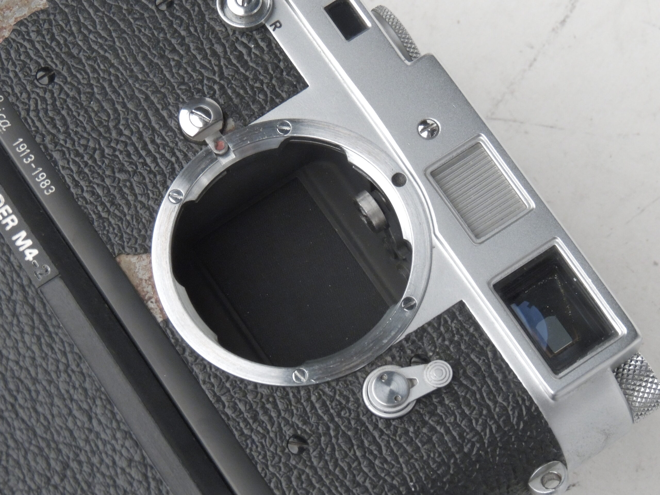 Leica M2 Body Converted to take Leica Winder M4 – RARE