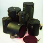 Pentacon M2 70mm X 115mm Height Hard Leather Lens Case
