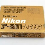 Nikon AF Focussing Screen for F801  Plain