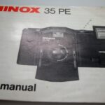 Minox Instruction Book for Minox PE Camera