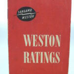 Weston Meters Ratings Book