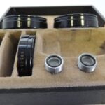 34mm Zeiss Ikon Proxars f20, f30 + f50 with Finders - Rangefinder Missing