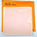 Wratten Gel Filter - 75 x 75mm - No 1A Skylight Filter