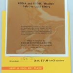 Wratten Gel Filter - 75 x 75mm - Number 85N3