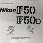 Nikon AF F50/F50D Genuine Instruction Book