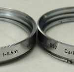 Hasselblad Series 50 Proxar f0.5 + f1 Filters - Chrome