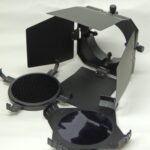 Fomito Nicefoto 4 Door Barndoor Set With Filters and Honeycomb for GE/GY Series Flash Head New