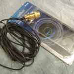 NEW Elinchrom Fit Flash Leads - 1 Mtr GOLD Coated Synch Plug