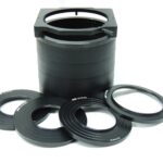 Sinar Lenshood with 2 x 52mm, 58mm and 77mm Adapter Rings