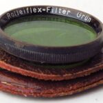 Rollei Bayonet I Original Push ON Green Filter With Case