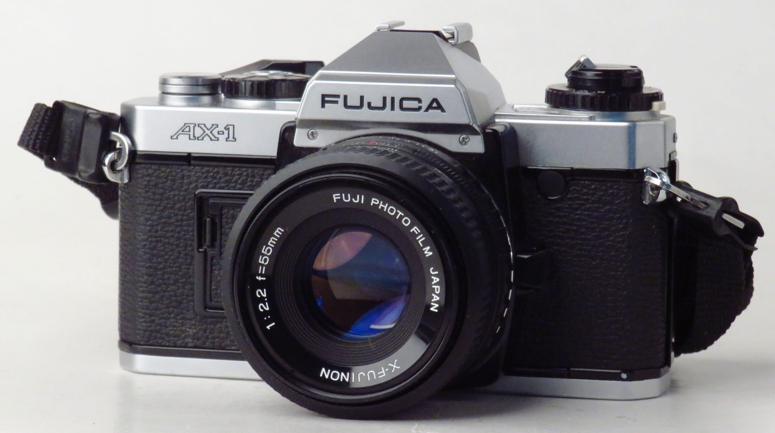 Fujica AX1 Film Camera + 55mm f2.2 Lens + Case – MrCad Online Store