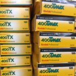 Kodak 400asa TRI X 120 B&W Film x 5 Rolls