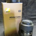 Nikon AF 105mm f1.8 AFS IF ED Nikkor G Lens with Hood