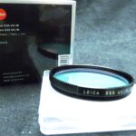NEW Leica E55 UV IR Black Rimmed Filter #13413