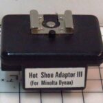 Hot Shoe Adapter III for Minolta Dynax Cameras