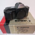 Canon T70 35mm Film SLR Camera - Built in Motordrive