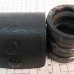 Asahi Pentax Set of Extension Tubes M42 Fitting With Case