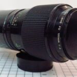 Canon 100mm f4 Telephoto Lens with FD50 Extension Tube