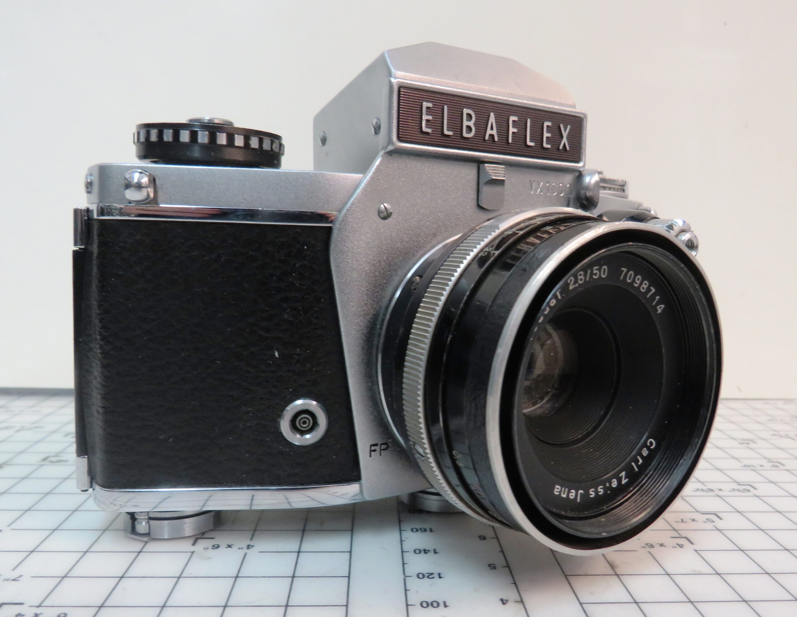 Exakta Elbaflex 50mm F2 8 Carl Zeiss Tessar Lens Exakta Elbaflex 50mm F2 8 Carl Zeiss Tessar Lens