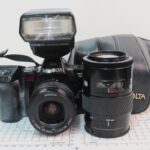 Minolta AF 7000i +35-80mm+100-200mm AF Lenses + 3200i Flashgun