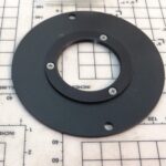 Omega Super Chromega D + E M39 Mounted Flange  - #421 013