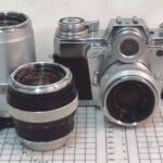 Zeiss Ikon Contarex Bullseye + 25mm f2.8 Distagon, 50mm f2 Planar +135mm f4 Sonnar