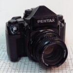 Pentax 67 MK II Film Camera + 105mm f2.4 SMC Lens + Prism